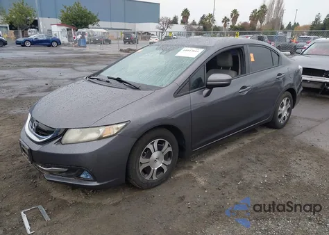 2014 Honda Civic Hybrid z USA, uszkodzony, nr VIN 19XFB4F27EE201882